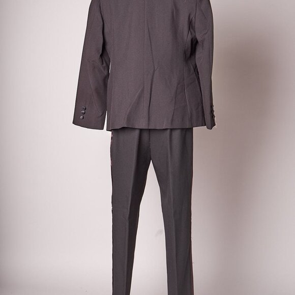 1980s Formal Black Tuxedo Suit - Picture 6 of 15